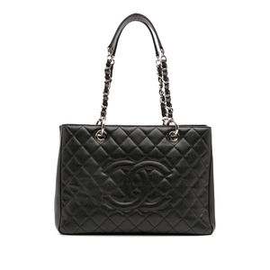 Pre-Loved Chanel Caviar Grand Shopping Tote